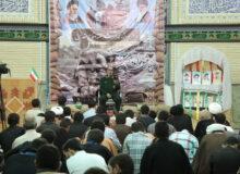 مراسم گرامیداشت هفته دفاع مقدس در حوزه علمیه بناب برگزار شد