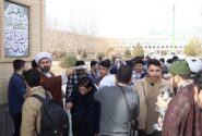 اعزام بیش از ۱۳۰ نفر از اساتید و طلاب حوزه علمیه حضرت ولی عصر (عج) بناب به مناطق عملیاتی جنوب کشور